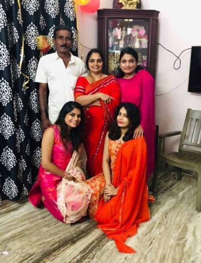 Dilsha Prasannan family father mother