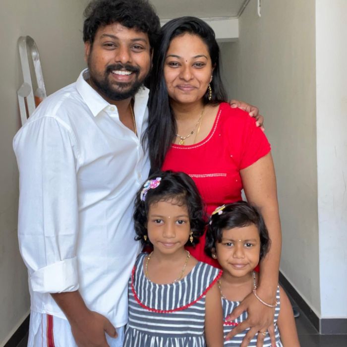 Sathish Deepa Family