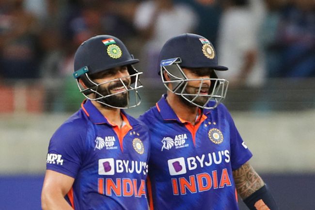 Virat Kohli Suryakumar yadav Virat Kohli Suryakumar yadav